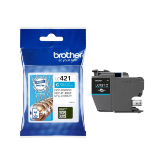 Brother LC421C | Ink Cartridges | Cyan Brother LC421C | Ink Cartridges | Cyan