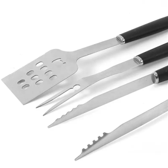 Adler | Grill Utensil Set with Carrying Case | AD 6727 | Grill Cutlery Set | 4 pc(s) | Stainless Steel/Black Adler | Grill Utensil Set with Carrying Case | AD 6727 | Grill Cutlery Set | 4 pc(s) | Stainless Steel/Black