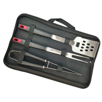Adler | Grill Utensil Set with Carrying Case | AD 6727 | Grill Cutlery Set | 4 pc(s) | Stainless Steel/Black Adler | Grill Utensil Set with Carrying Case | AD 6727 | Grill Cutlery Set | 4 pc(s) | Stainless Steel/Black