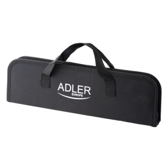Adler | Grill Utensil Set with Carrying Case | AD 6727 | Grill Cutlery Set | 4 pc(s) | Stainless Steel/Black Adler | Grill Utensil Set with Carrying Case | AD 6727 | Grill Cutlery Set | 4 pc(s) | Stainless Steel/Black