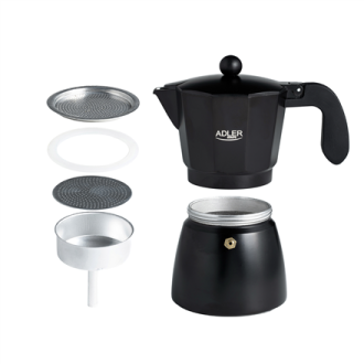 Adler | Espresso Coffee Maker | AD 4421 | Black Adler | Espresso Coffee Maker | AD 4421 | Black