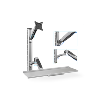 Digitus | Wall mount | Workstation | Adjustable Height, Tilt, Swivel | 27 Digitus | Wall mount | Workstation | Adjustable Height, Tilt, Swivel | 27