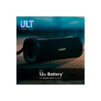 Sony | Speaker | SRS-ULT10 ULT FIELD 1 | Waterproof | Bluetooth | Wireless connection | Portable | Black Sony | Speaker | SRS-ULT10 ULT FIELD 1 | Waterproof | Bluetooth | Wireless connection | Portable | Black