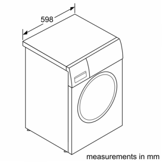 Bosch | Washing Machine | WGG244ZMSN | Energy efficiency class A | Front loading | Washing capacity 9 kg | 1400 RPM | Depth 59 c Bosch | Washing Machine | WGG244ZMSN | Energy efficiency class A | Front loading | Washing capacity 9 kg | 1400 RPM | Depth 59 c