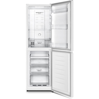 Gorenje Refrigerator | NRK418ECW4 | Energy efficiency class E | Free standing | Combi | Height 182.4 cm | No Frost system | Frid Gorenje Refrigerator | NRK418ECW4 | Energy efficiency class E | Free standing | Combi | Height 182.4 cm | No Frost system | Frid