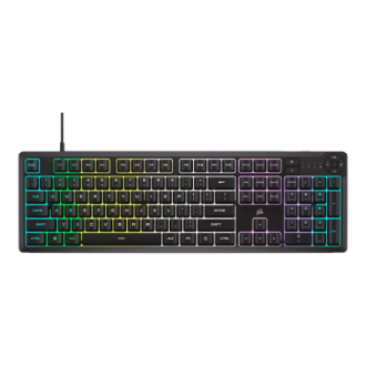 Corsair K55 CORE RGB | Gaming keyboard | Wired | NA | Black Corsair K55 CORE RGB | Gaming keyboard | Wired | NA | Black