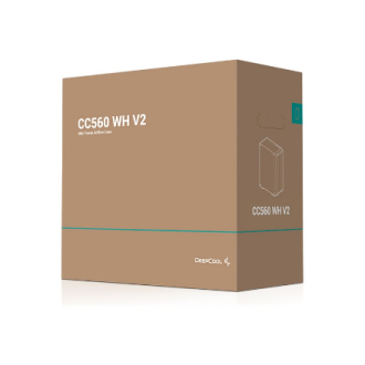 Deepcool CC560 V2 | Mid Tower | ATX | White Deepcool CC560 V2 | Mid Tower | ATX | White