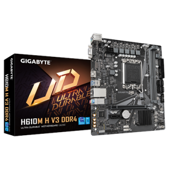 Gigabyte | H610M H V3 DDR4 | Processor family Intel | Processor socket LGA1700 | DDR4 DIMM | Supported hard disk drive interface Gigabyte | H610M H V3 DDR4 | Processor family Intel | Processor socket LGA1700 | DDR4 DIMM | Supported hard disk drive interface