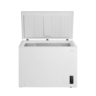 Midea Freezer | MDRC405FEE01 | Energy efficiency class E | Chest | Free standing | Height 85 cm | Total net capacity 290 L | Whi Midea Freezer | MDRC405FEE01 | Energy efficiency class E | Chest | Free standing | Height 85 cm | Total net capacity 290 L | Whi
