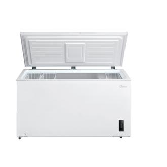 Midea Freezer | MDRC564FEE01 | Energy efficiency class E | Chest | Free standing | Height 82.5 cm | Total net capacity 418 L | W Midea Freezer | MDRC564FEE01 | Energy efficiency class E | Chest | Free standing | Height 82.5 cm | Total net capacity 418 L | W
