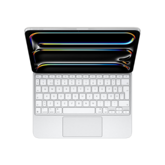Apple Magic Keyboard for iPad Pro 11 inch (M4) - SWE White | Apple Apple Magic Keyboard for iPad Pro 11 inch (M4) - SWE White | Apple
