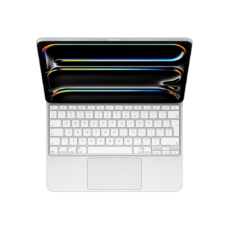 Apple Magic Keyboard for iPad Pro 13 inch (M4) - INT White | Apple Apple Magic Keyboard for iPad Pro 13 inch (M4) - INT White | Apple