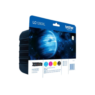 Brother Multipack | LC1280XL | Ink Cartridge | Magenta, Cyan, Yellow, Black Brother Multipack | LC1280XL | Ink Cartridge | Magenta, Cyan, Yellow, Black