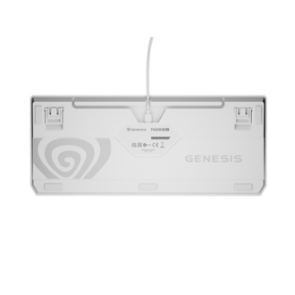 Genesis | THOR 230 | Mechanical Gaming Keyboard | Wired | US | Outemu Brown | White Genesis | THOR 230 | Mechanical Gaming Keyboard | Wired | US | Outemu Brown | White