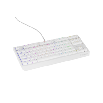 Genesis | THOR 230 | Mechanical Gaming Keyboard | Wired | US | Outemu Brown | White Genesis | THOR 230 | Mechanical Gaming Keyboard | Wired | US | Outemu Brown | White