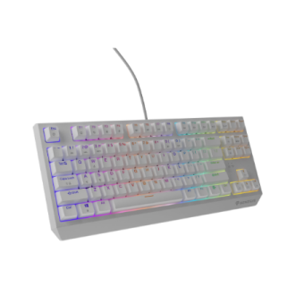 Genesis | THOR 230 | Mechanical Gaming Keyboard | Wired | US | Outemu Brown | White Genesis | THOR 230 | Mechanical Gaming Keyboard | Wired | US | Outemu Brown | White