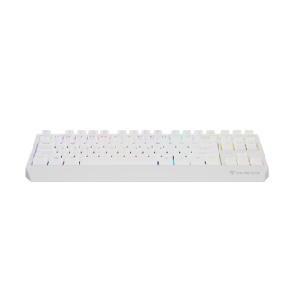 Genesis | THOR 230 | Mechanical Gaming Keyboard | Wireless | US | Outemu Red | White Genesis | THOR 230 | Mechanical Gaming Keyboard | Wireless | US | Outemu Red | White