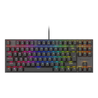Genesis | THOR 303 | Mechanical Gaming Keyboard | Wired | US | Outemu Peach Silent | Black Genesis | THOR 303 | Mechanical Gaming Keyboard | Wired | US | Outemu Peach Silent | Black