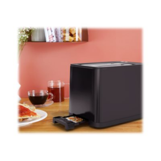 TEFAL Toaster | TT6408 | Power 850 W | Number of slots 2 | Housing material Plastic | Black TEFAL Toaster | TT6408 | Power 850 W | Number of slots 2 | Housing material Plastic | Black