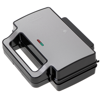 Adler Sandwich maker 2 in 1 | AD 3073 | 1000 W | Number of plates 2 | Stainless Steel/Black Adler Sandwich maker 2 in 1 | AD 3073 | 1000 W | Number of plates 2 | Stainless Steel/Black