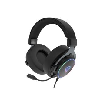 Genesis | Gaming Headset | Neon 764 | Wired | Over-Ear | Microphone | Black Genesis | Gaming Headset | Neon 764 | Wired | Over-Ear | Microphone | Black