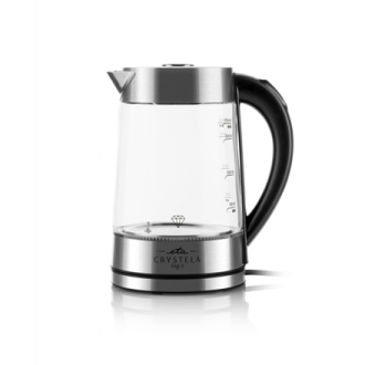 ETA Kettle | ETA515490000 CRYSTELA DIGI II | Electric | 2200 W | 1.7 L | Glass | 360 rotational base | Glass ETA Kettle | ETA515490000 CRYSTELA DIGI II | Electric | 2200 W | 1.7 L | Glass | 360 rotational base | Glass