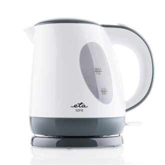 ETA Kettle | ETA560490000 SOFIE | Electric | 2200 W | 1 L | Plastic | 360 rotational base | White ETA Kettle | ETA560490000 SOFIE | Electric | 2200 W | 1 L | Plastic | 360 rotational base | White