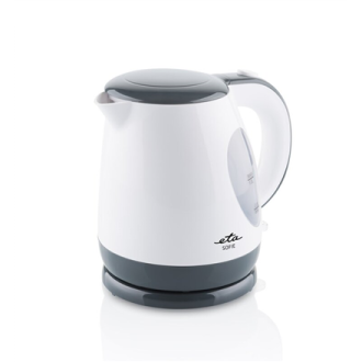 ETA Kettle | ETA560490000 SOFIE | Electric | 2200 W | 1 L | Plastic | 360 rotational base | White ETA Kettle | ETA560490000 SOFIE | Electric | 2200 W | 1 L | Plastic | 360 rotational base | White