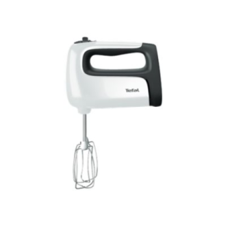 TEFAL | Hand mixer | HT461138 Prep'Mix+ | Hand Mixer | 500 W | Number of speeds 5 | Turbo mode | White/Grey TEFAL | Hand mixer | HT461138 Prep'Mix+ | Hand Mixer | 500 W | Number of speeds 5 | Turbo mode | White/Grey