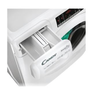 Candy | Washing Machine | CO 474TWM6/1-S | Energy efficiency class A | Front loading | Washing capacity 7 kg | 1400 RPM | Depth Candy | Washing Machine | CO 474TWM6/1-S | Energy efficiency class A | Front loading | Washing capacity 7 kg | 1400 RPM | Depth