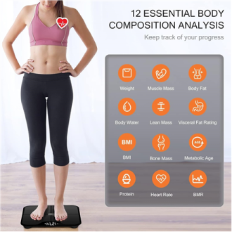iHealth | Wireless Body Composition Scale | Nexus Pro | Maximum weight (capacity) 181 kg | Body Mass Index (BMI) measuring | Bla iHealth | Wireless Body Composition Scale | Nexus Pro | Maximum weight (capacity) 181 kg | Body Mass Index (BMI) measuring | Bla