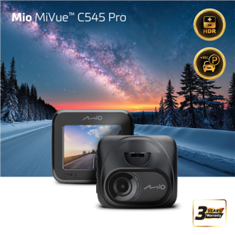 Mio | Dash Cam with HDR | MiVue C545Pro | 320 x 240 Mio | Dash Cam with HDR | MiVue C545Pro | 320 x 240