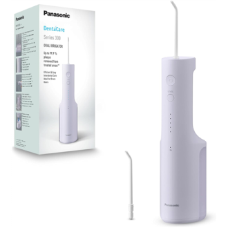 Panasonic Oral Irrigator | EW-DJ26-V303 | Cordless | 200 ml | Number of heads 2 | White Panasonic Oral Irrigator | EW-DJ26-V303 | Cordless | 200 ml | Number of heads 2 | White