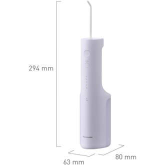 Panasonic Oral Irrigator | EW-DJ26-V303 | Cordless | 200 ml | Number of heads 2 | White Panasonic Oral Irrigator | EW-DJ26-V303 | Cordless | 200 ml | Number of heads 2 | White