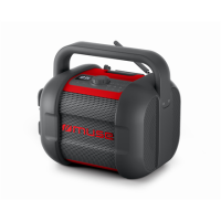 Muse | Jobsite Radio | M-968 BTR | 40 W | Waterproof | Bluetooth | Wireless connection | Portable | NFC features | Black/Red Muse | Jobsite Radio | M-968 BTR | 40 W | Waterproof | Bluetooth | Wireless connection | Portable | NFC features | Black/Red
