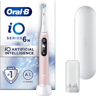 Oral-B Electric Toothbrush | iO Series 6 | Rechargeable | For adults | Number of brush heads included 1 | Number of teeth brushi Oral-B Electric Toothbrush | iO Series 6 | Rechargeable | For adults | Number of brush heads included 1 | Number of teeth brushi