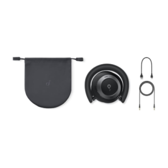 Anker Soundcore | Foldable Headphones | Space One Pro | Bluetooth | Over-ear | Microphone | Jet Black | Wireless Anker Soundcore | Foldable Headphones | Space One Pro | Bluetooth | Over-ear | Microphone | Jet Black | Wireless