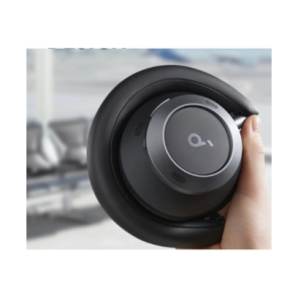 Anker Soundcore | Foldable Headphones | Space One Pro | Bluetooth | Over-ear | Microphone | Jet Black | Wireless Anker Soundcore | Foldable Headphones | Space One Pro | Bluetooth | Over-ear | Microphone | Jet Black | Wireless