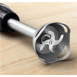 TEFAL | HB67E830 Quickchef+ | Hand Blender | 1000 W | Hand Blender | Number of speeds 20 | Turbo mode | Ice crushing | Black/Sta