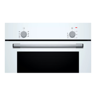 Bosch Oven | HBF010BV1S | 66 L | Electric | Manual | Control knob | Height 59.5 cm | Width 59.4 cm | White Bosch Oven | HBF010BV1S | 66 L | Electric | Manual | Control knob | Height 59.5 cm | Width 59.4 cm | White