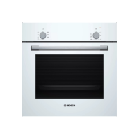 Bosch Oven | HBF010BV1S | 66 L | Electric | Manual | Control knob | Height 59.5 cm | Width 59.4 cm | White