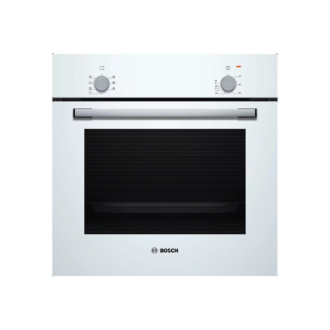Bosch Oven | HBF010BV1S | 66 L | Electric | Manual | Control knob | Height 59.5 cm | Width 59.4 cm | White Bosch Oven | HBF010BV1S | 66 L | Electric | Manual | Control knob | Height 59.5 cm | Width 59.4 cm | White
