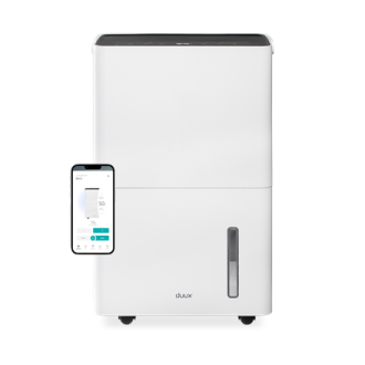 Duux | Smart Dehumidifier | Bora | Suitable for rooms up to 40 m | Water tank capacity 4 L | White