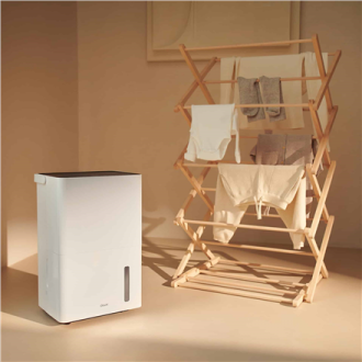 Duux | Smart Dehumidifier | Bora | Suitable for rooms up to 40 m | Water tank capacity 4 L | White