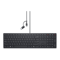 Dell | Collaboration Keyboard | KB525C | Keyboard | Wired | Ukrainian (QWERTY) | Black Dell | Collaboration Keyboard | KB525C | Keyboard | Wired | Ukrainian (QWERTY) | Black