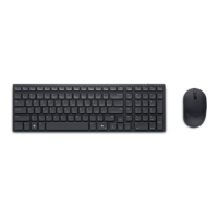 Dell | Silent Keyboard and Mouse | KM555 | Keyboard and Mouse Set | Wireless | Wireless connection | US International (QWERTY) |
