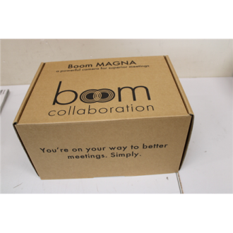 SALE OUT. Boom Collaboration | Video Conference Camera | MAGNA | USED, MISSING MANUAL SALE OUT. Boom Collaboration | Video Conference Camera | MAGNA | USED, MISSING MANUAL