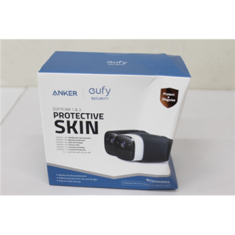 SALE OUT. | Anker Eufy | 2 Set Silicone Skins In Black | 24 month(s) | DAMAGED PACKAGING SALE OUT. | Anker Eufy | 2 Set Silicone Skins In Black | 24 month(s) | DAMAGED PACKAGING