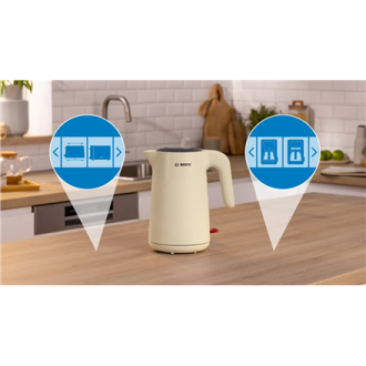 Bosch | Kettle | TWK2M167 MyMoment | Electric | 2400 W | 1.7 L | Plastic | Beige Bosch | Kettle | TWK2M167 MyMoment | Electric | 2400 W | 1.7 L | Plastic | Beige