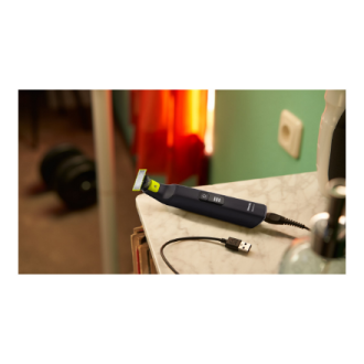 Philips Face and Body Shaver | QP6542/15 OneBlade Pro 360 | Operating time (max) 90 min | Wet & Dry | Lithium Ion | Black Philips Face and Body Shaver | QP6542/15 OneBlade Pro 360 | Operating time (max) 90 min | Wet & Dry | Lithium Ion | Black